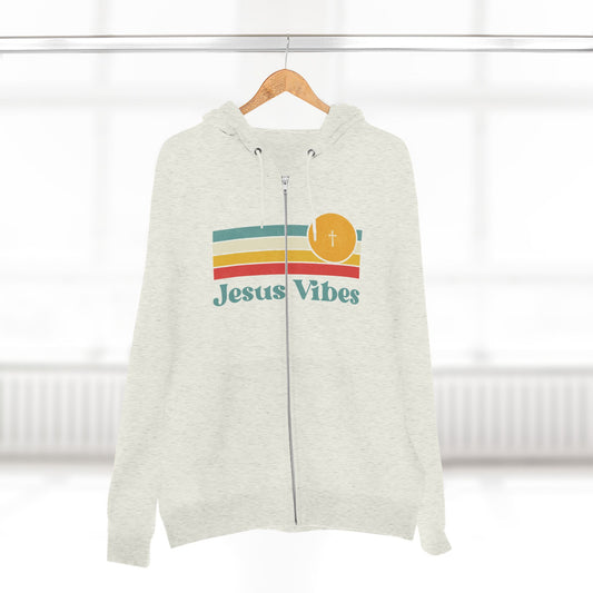 Jesus Vibes -  Zip Hoodie