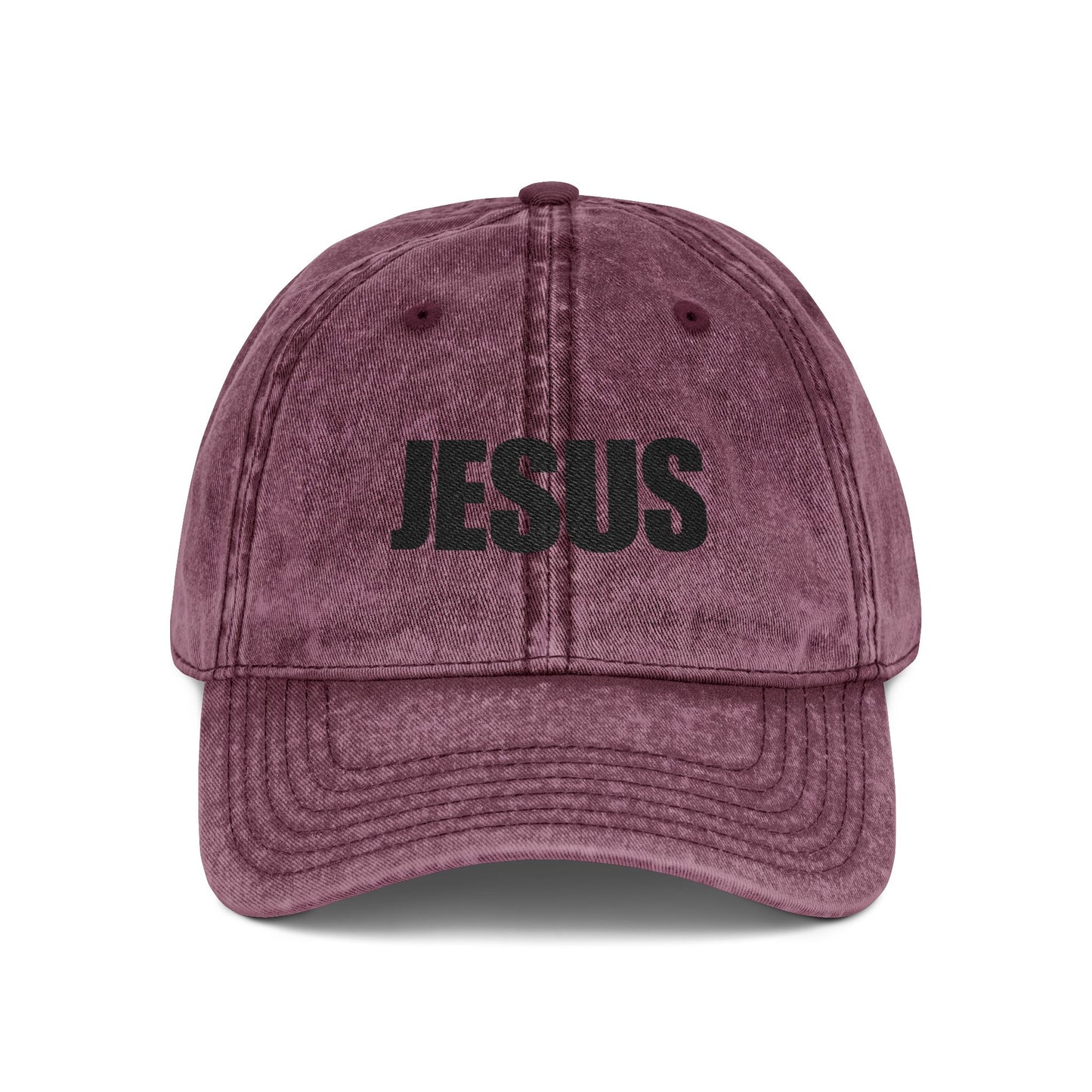JESUS | Embroidered Cap Vintage, Casual Snapback Hat, Faith-Based Gift, Adjustable Hat