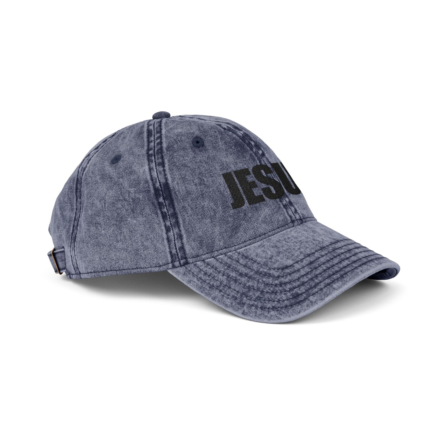 JESUS | Embroidered Cap Vintage, Casual Snapback Hat, Faith-Based Gift, Adjustable Hat