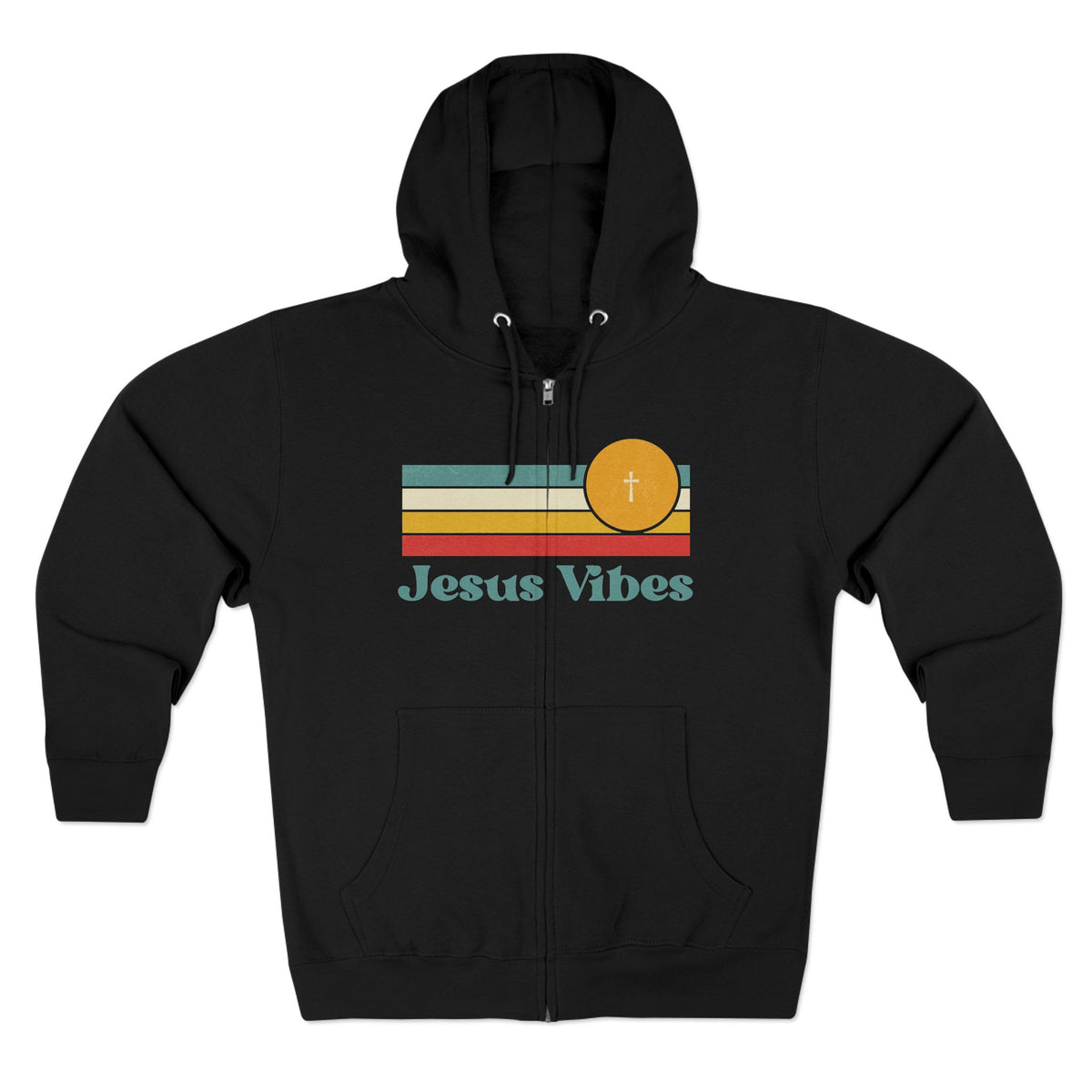 Jesus Vibes -  Zip Hoodie