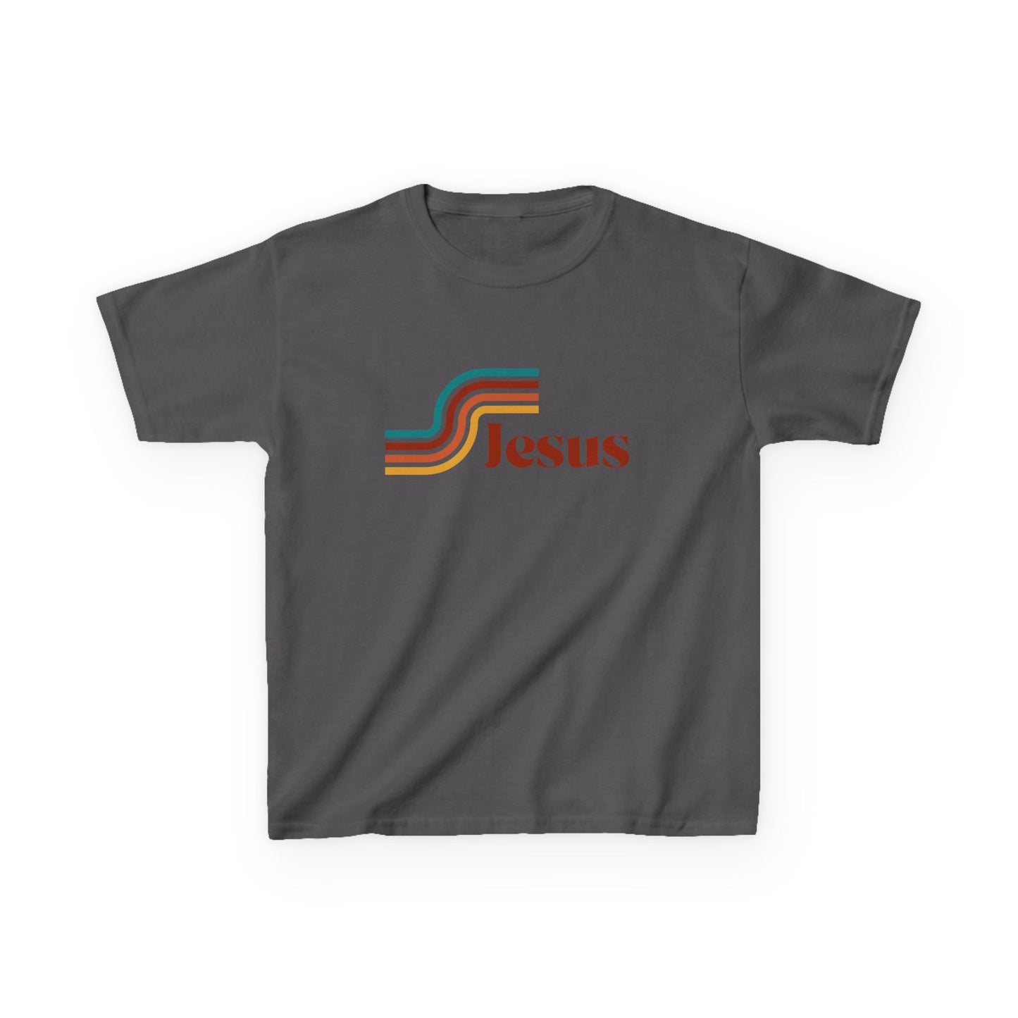 Retro Jesus Kids T-Shirt, Cute Kids Tee, Religious Gift for Kids, Easter Celebration, Church Outfit, Faith-Based Apparel