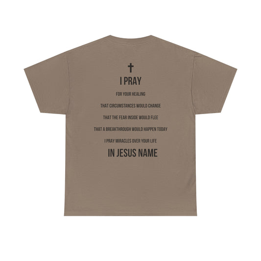 I Pray, Unisex Faith-Inspired Tee, Christian Cotton T-Shirt, Inspirational Prayer Top