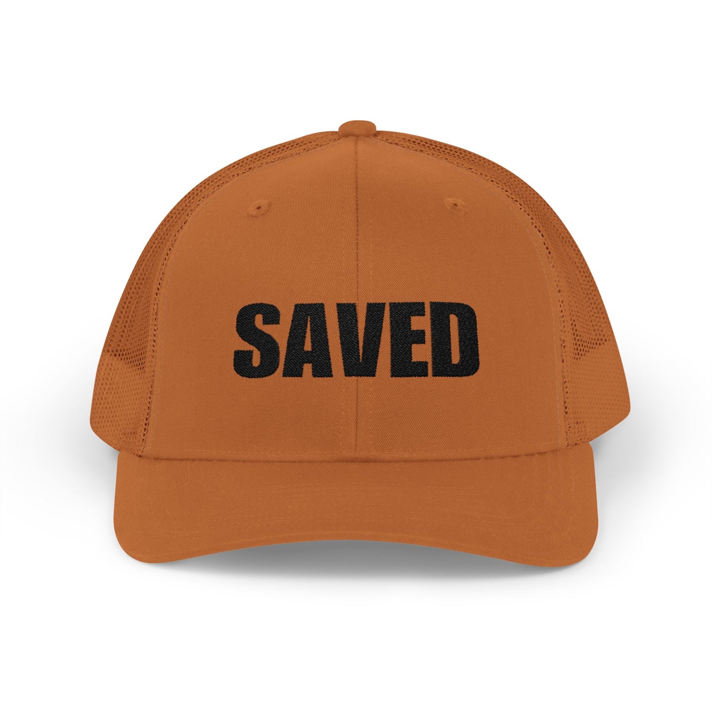 SAVED | Embroidered Inspirational Snapback Trucker Cap