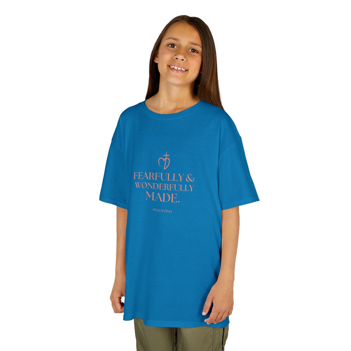 Fearfully & Wonderfully Made Kids Tee - 100% Cotton