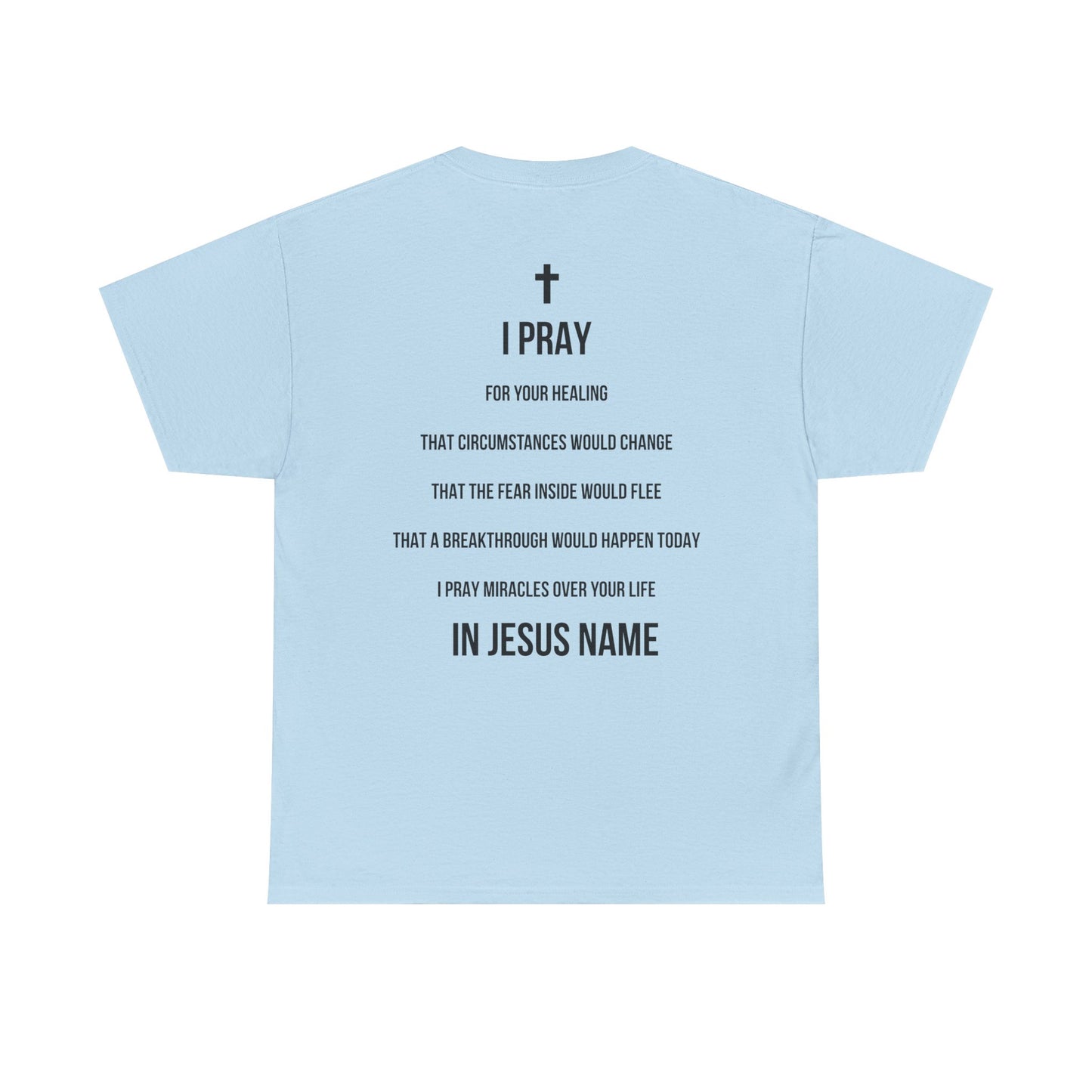 I Pray, Unisex Faith-Inspired Tee, Christian Cotton T-Shirt, Inspirational Prayer Top