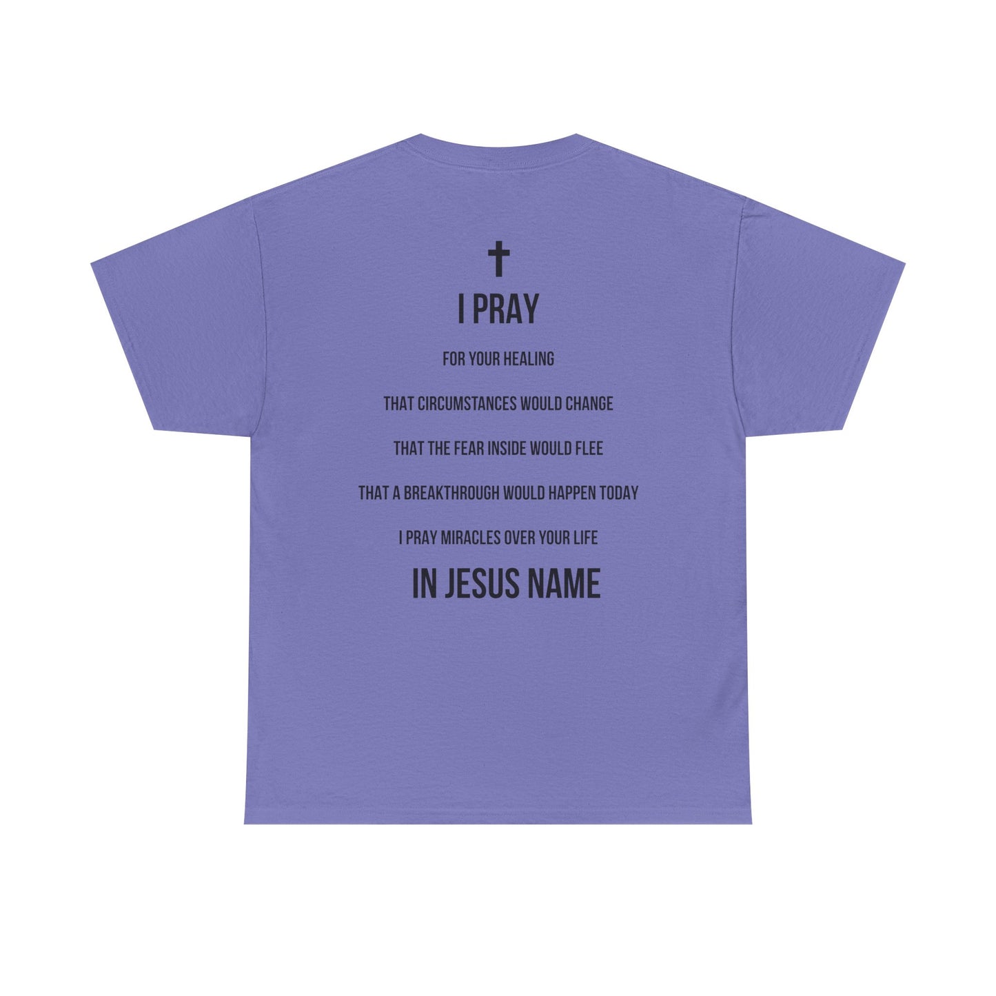 I Pray, Unisex Faith-Inspired Tee, Christian Cotton T-Shirt, Inspirational Prayer Top