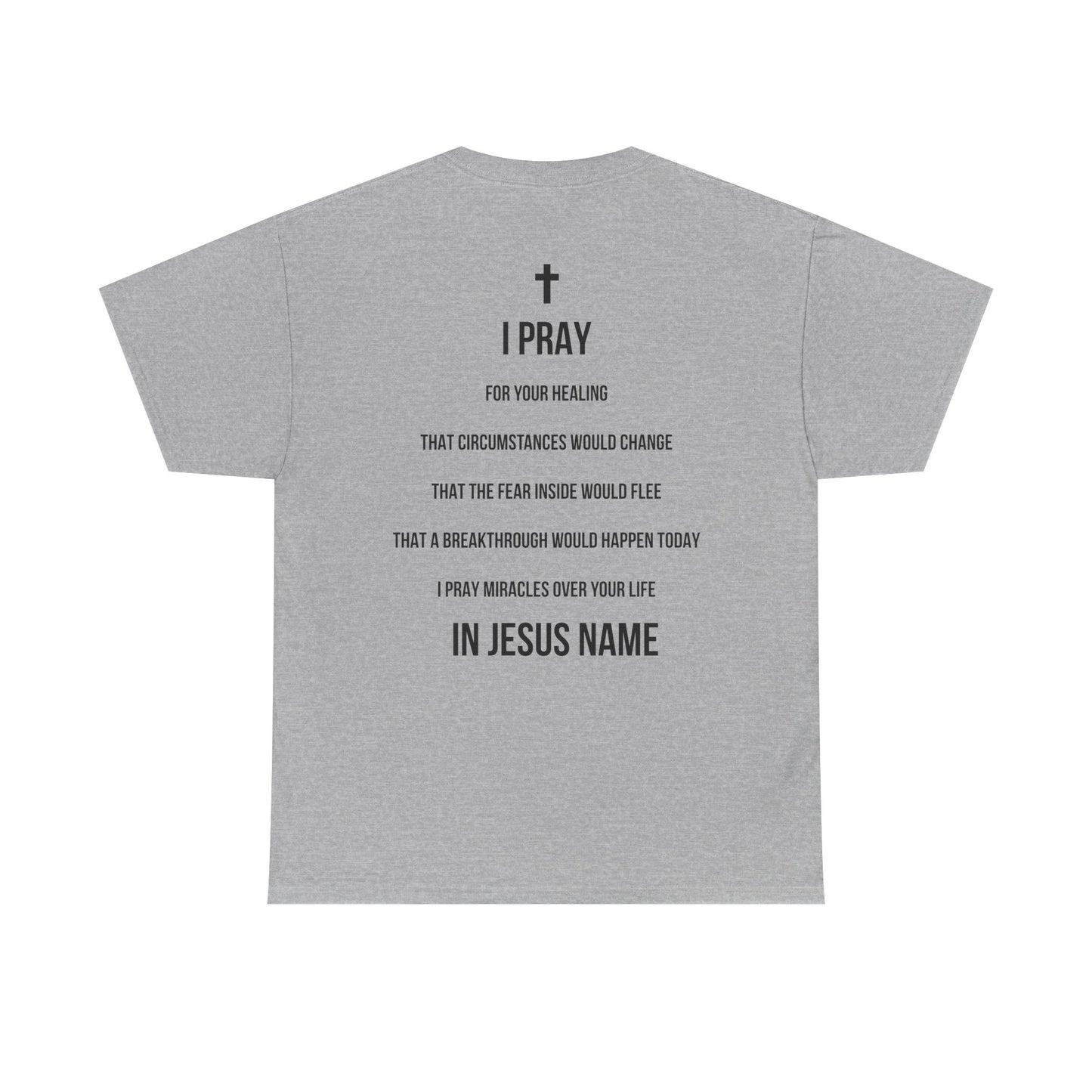 I Pray, Unisex Faith-Inspired Tee, Christian Cotton T-Shirt, Inspirational Prayer Top