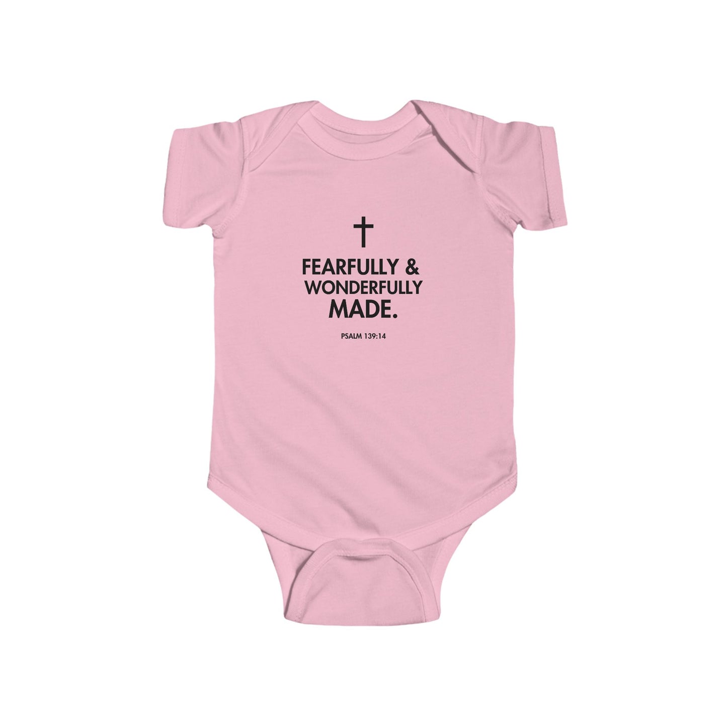 Fearfully & Wonderfully Made, Baby Shower Gift, Christian Baby Outfit, Newborn Clothes