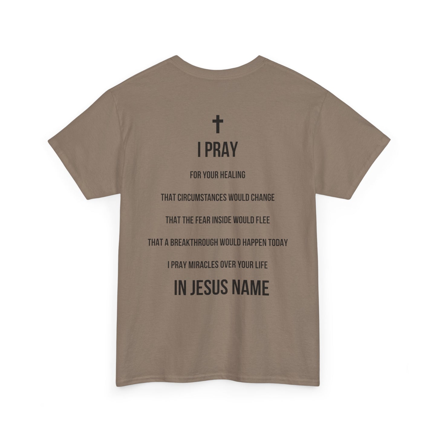 I Pray, Unisex Faith-Inspired Tee, Christian Cotton T-Shirt, Inspirational Prayer Top
