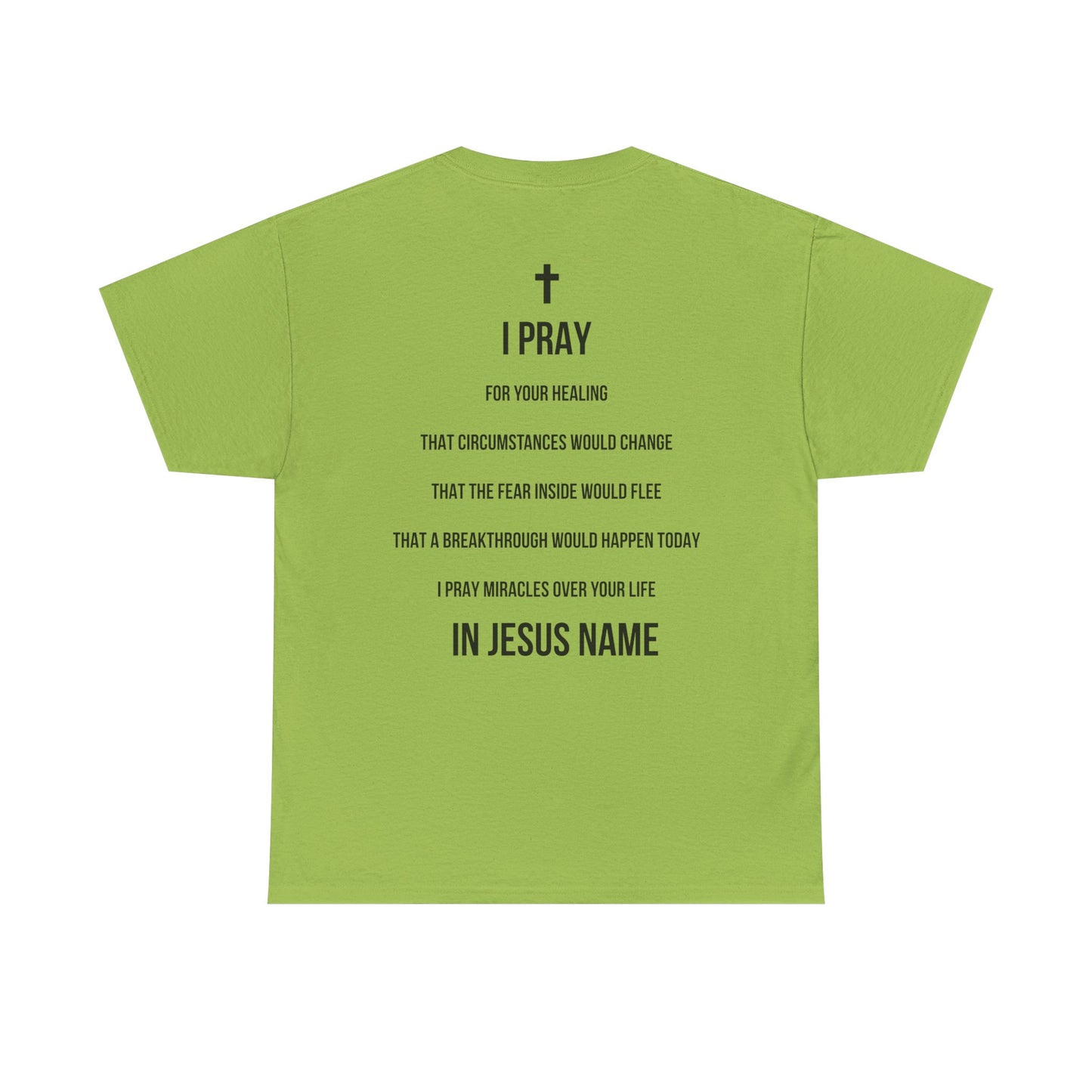 I Pray, Unisex Faith-Inspired Tee, Christian Cotton T-Shirt, Inspirational Prayer Top