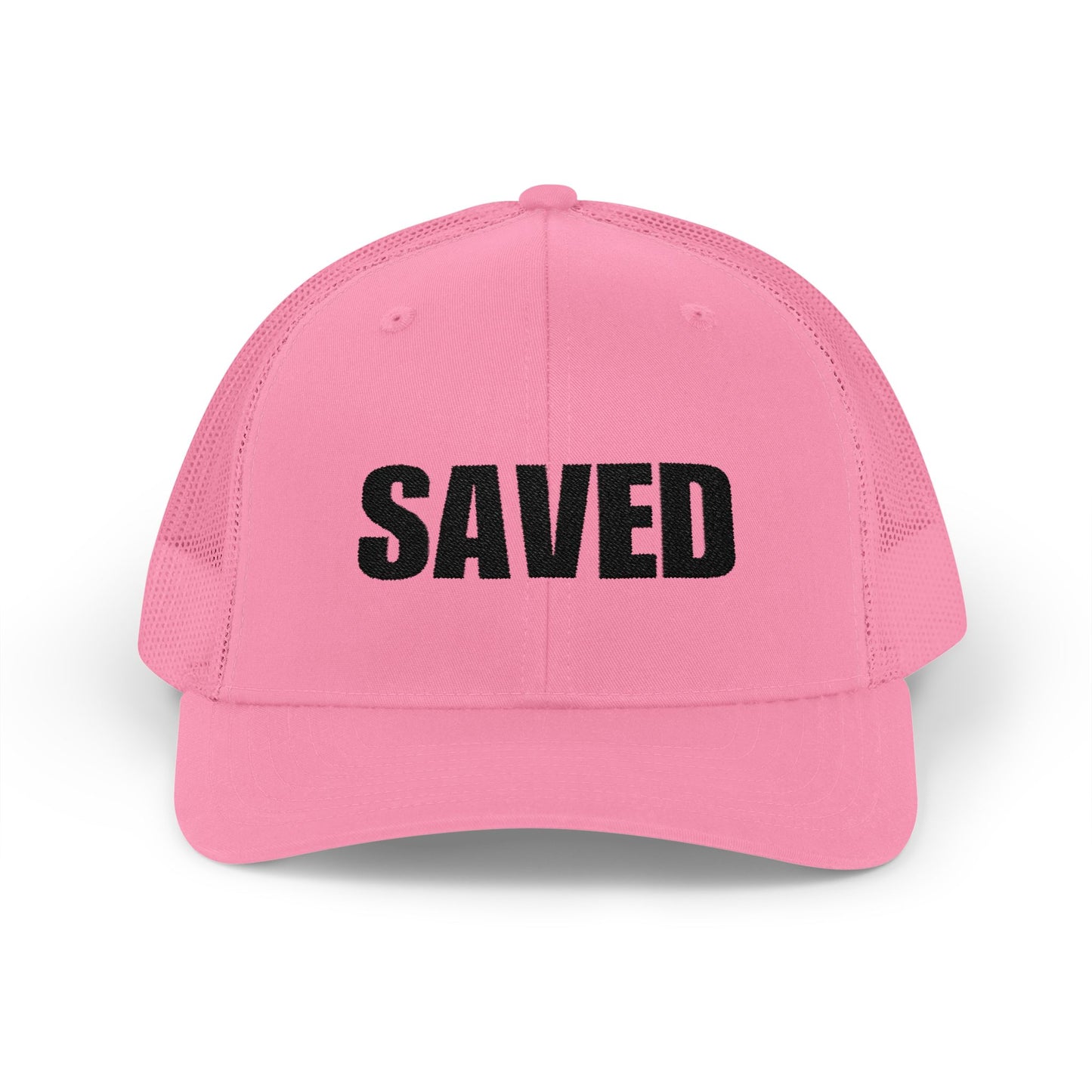 SAVED | Embroidered Inspirational Snapback Trucker Cap