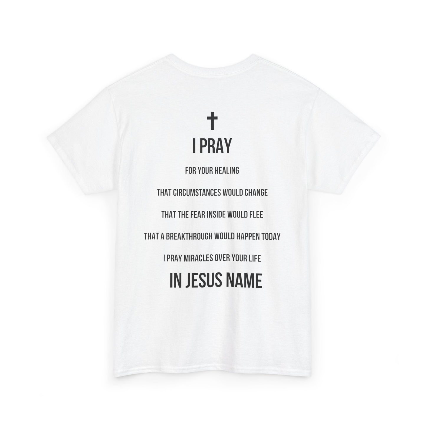I Pray, Unisex Faith-Inspired Tee, Christian Cotton T-Shirt, Inspirational Prayer Top